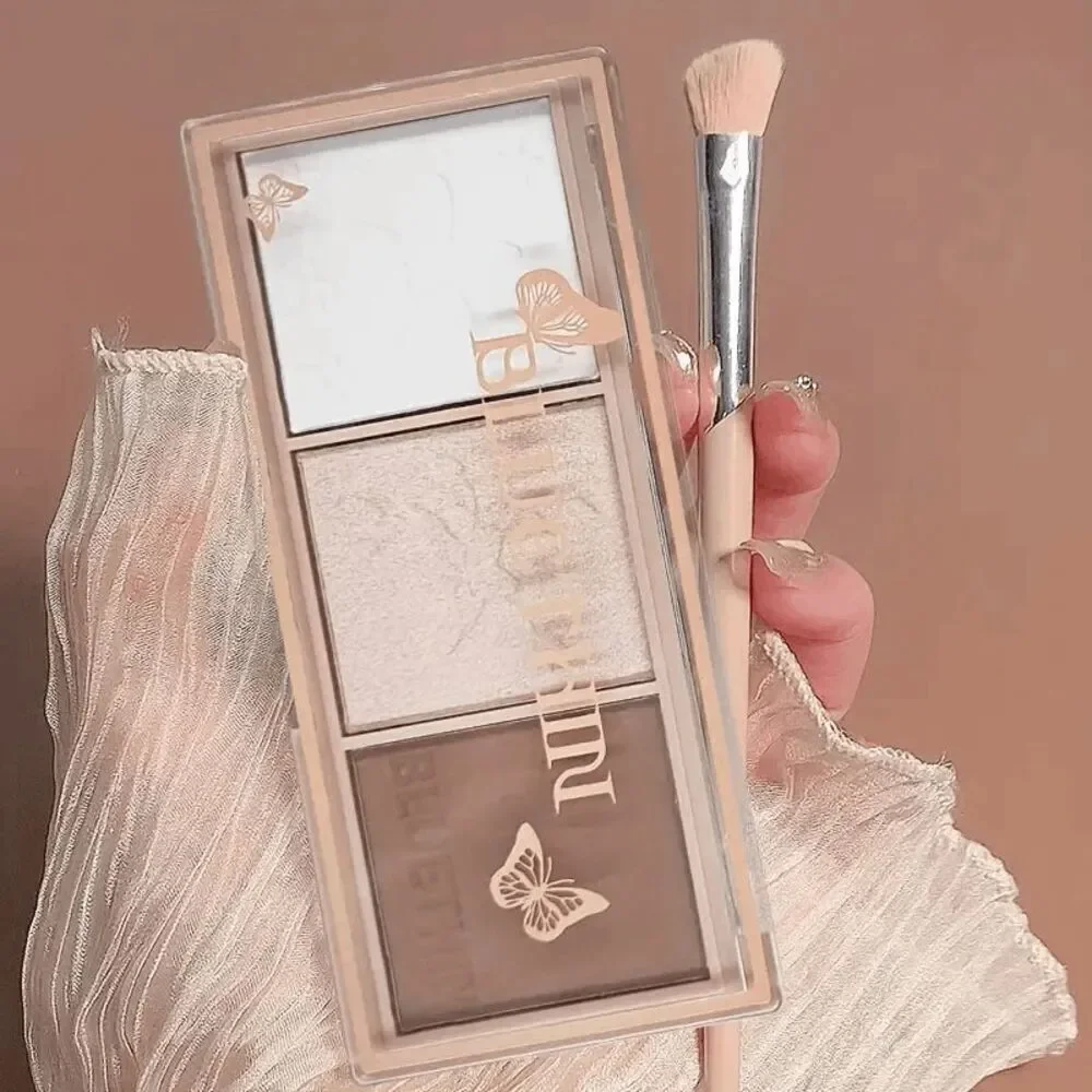 Three Color Contour Highlighter Concealer Makeup Palette